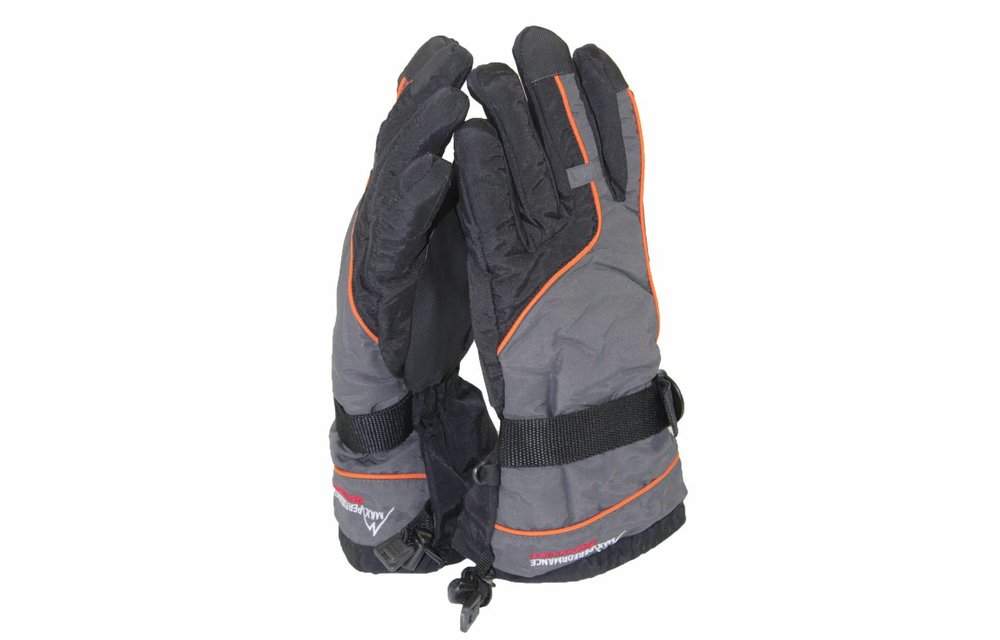 Ski handschoenen Performance grijs/zwart Ski handschoenen Performance grijs/zwart