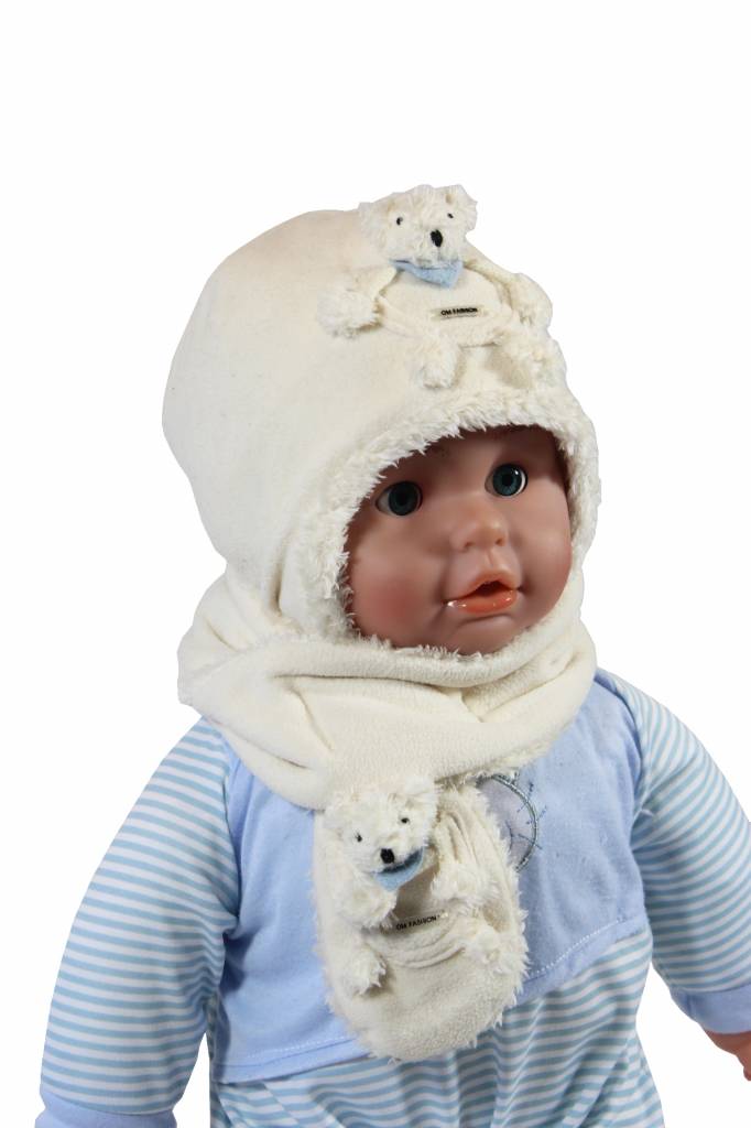 Baby Muts en Sjaal Fleece / Teddy