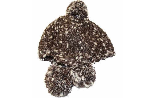 Baby- Kindermuts Mohair bruin