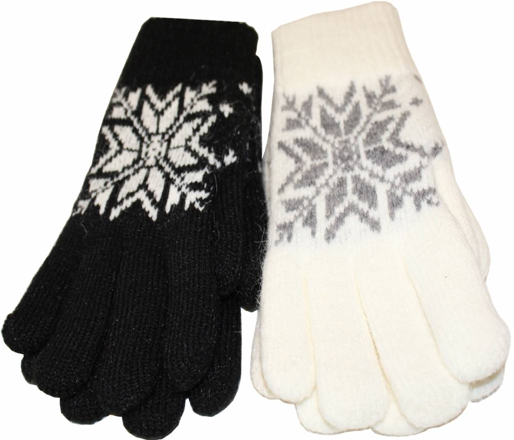 Handschoenen Dames met stermotief