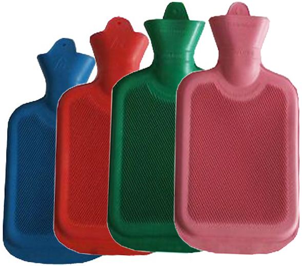 Warmwaterkruik natuurrubber 2 Liter