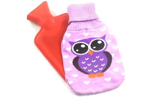 Warmwaterkruik Uil 1 liter