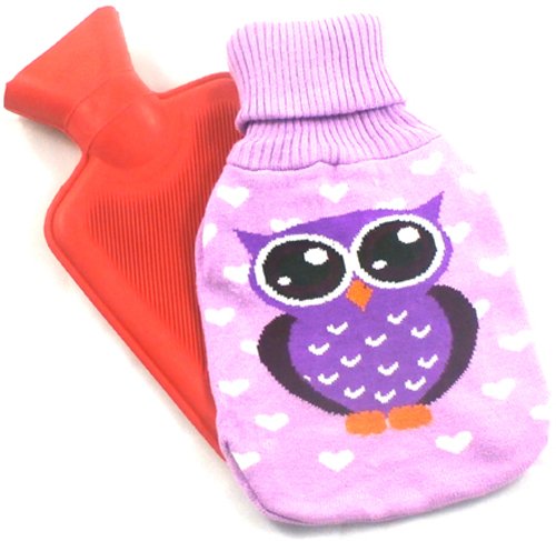 Warmwaterkruik Uil 1 liter