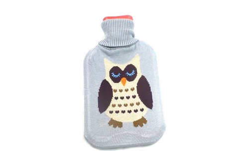 Warmwaterkruik Uil 1 liter