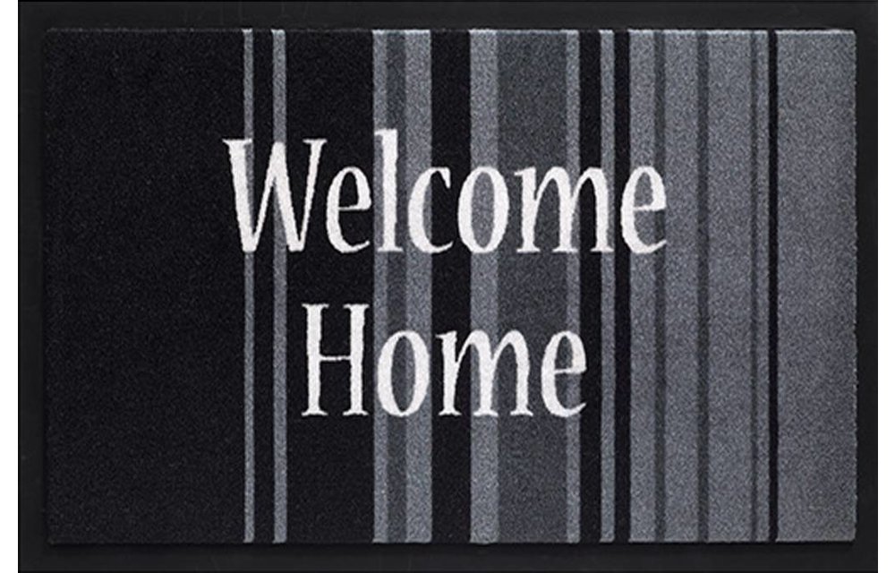 doel Oorlogszuchtig Minachting Deurmat Welcome Home stripes 45x75 cm. | Megatip.be