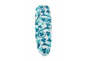 Mouwplankovertrek 59 cm x 21 cm Blauw/groen klaverblad