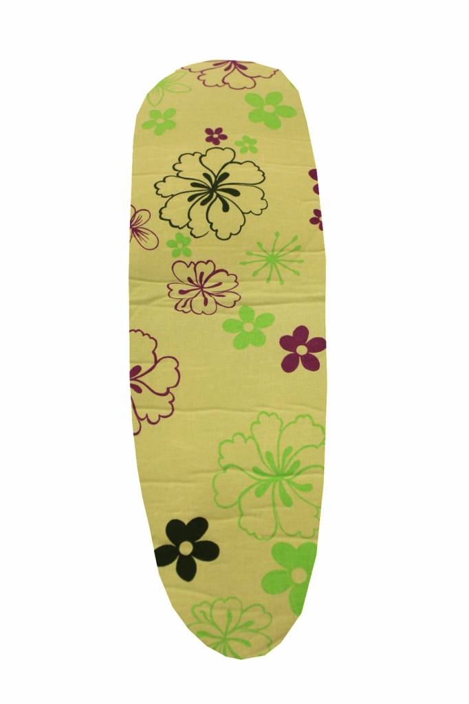 Mouwplankovertrek 59 cm x 21 cm Groen met bloemmotief