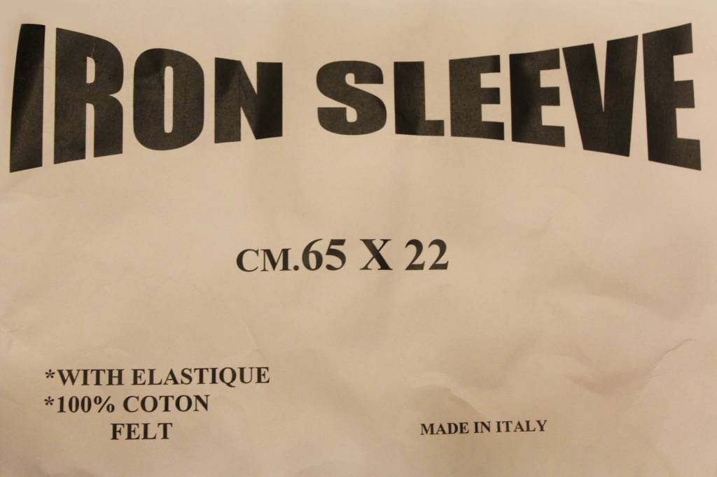 Mouwplankovertrek met elastiek 65 x 22 cm groen hart