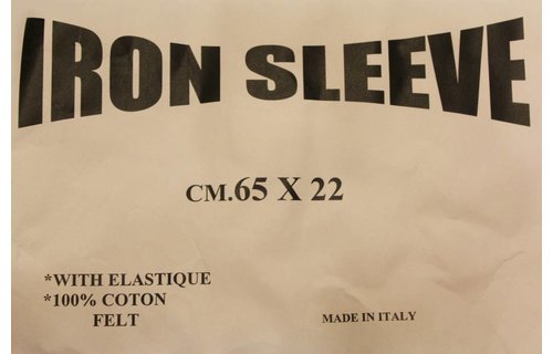 Mouwplankovertrek met elastiek 65 x 22 cm roze bloem