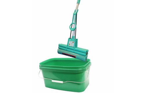 Emmer rechthoekig 10 Liter Groen