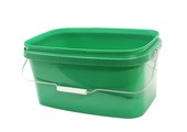 Emmer rechthoekig 10 Liter Groen