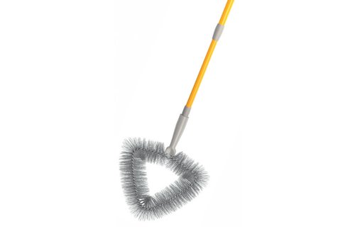 Synthetische Spinnenborstel driehoek