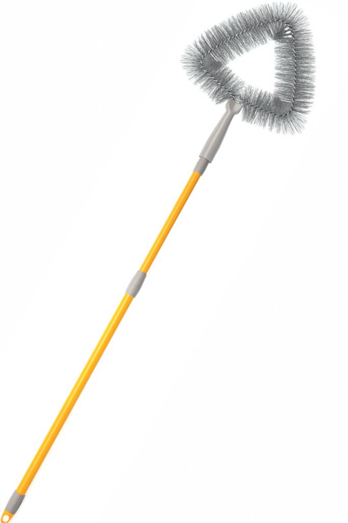 Synthetische Spinnenborstel driehoek