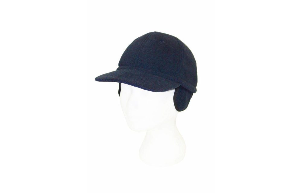 Navy blauwe Fleece pet met oorflappen Navy blauwe Fleece pet met oorflappen