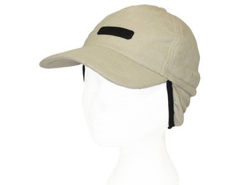 Kinder pet fleece met oorflappen "Outdoor" Beige