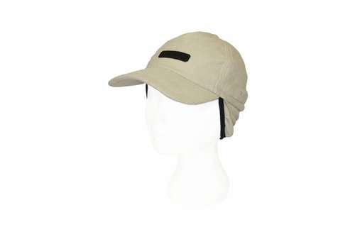 Kinder pet fleece met oorflappen "Outdoor" Beige