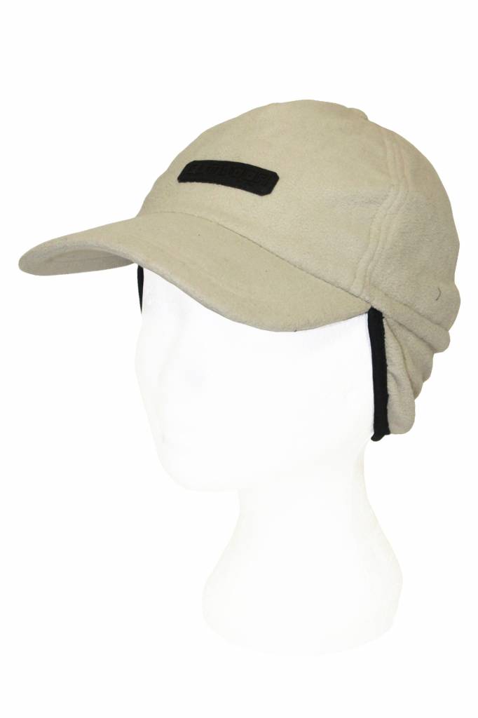 Kinder pet fleece met oorflappen "Outdoor" Beige