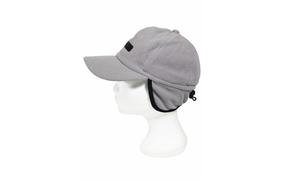 Kinder pet fleece met oorflappen "Outdoor" licht Grijs Kinder pet fleece met oorflappen "Outdoor" licht Grijs