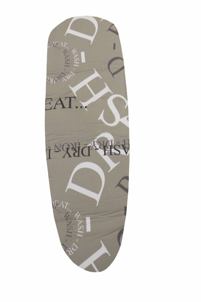 Mouwplankovertrek 59 cm x 21 cm Beige / repeat fold