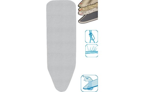 Strijkplankovertrek 3 lagen maat A Gemetalliseerd