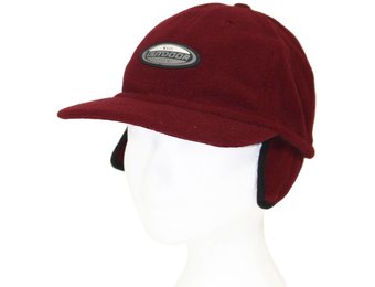 Fleece pet met oorflappen "Outdoor" Bordeaux