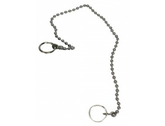 Kogelketting voor afvoerstop
