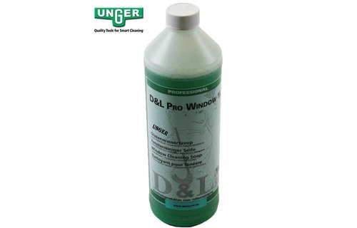 Liquid window cleaning soap per liter