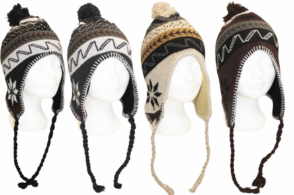 Peru muts "Wave" voor Dames en Heren in verschillende kleuren