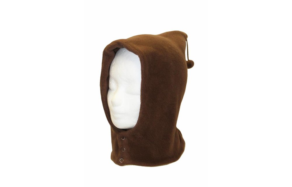 Bivakmuts kinderen dubbel fleece Bruin Bivakmuts kinderen dubbel fleece Bruin