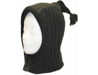 Gebreide Bivakmuts met fleece Grijs