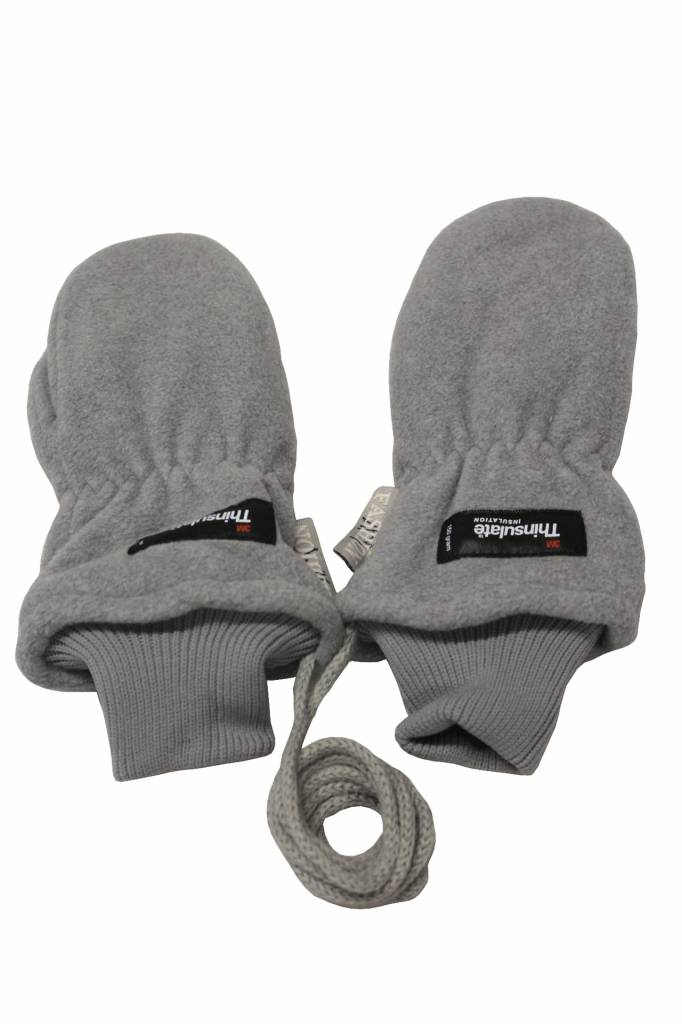 Fleece wanten kinderen licht Grijs Fleece wanten kinderen licht Grijs