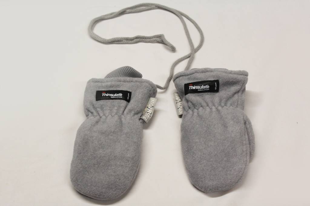 Fleece wanten kinderen licht Grijs Fleece wanten kinderen licht Grijs
