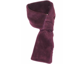 Doorsteek Sjaal fleece Mauve