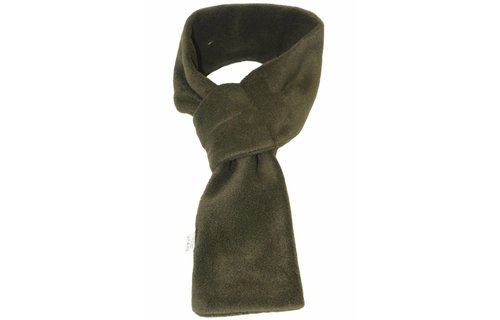 Doorsteek Sjaal fleece Kaki Doorsteek Sjaal fleece Kaki