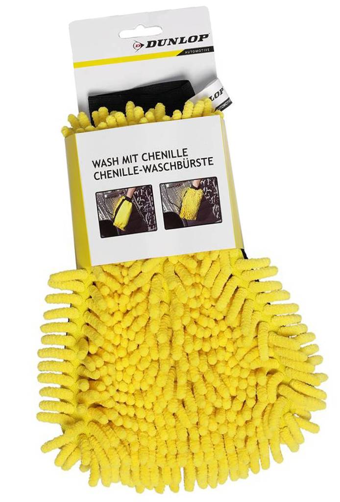 Washandschoen chenille "Dunlop" Washandschoen chenille "Dunlop"