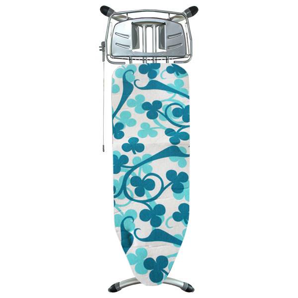 Strijkplankhoes 5 lagen maat A Blauw/groen klaverblad