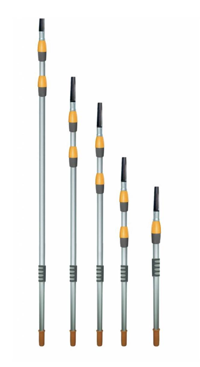 Telescoopstelen in verschillende lengtes