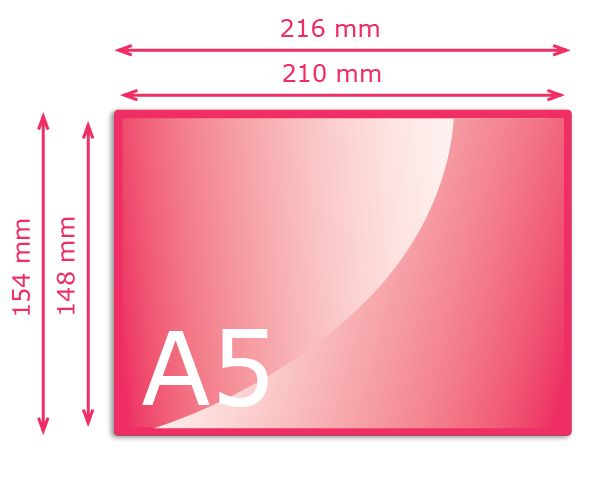 Kwaadaardige tumor loterij roze Ansichtkaart A5 (148 x 210 mm) | De kaarten drukkerij