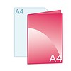 Gevouwen folder A4 (210 x 297 mm)