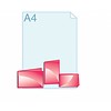 Folders eigen formaat kleiner dan een opengevouwen A6 formaat
