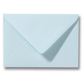 Blanco envelop 110 x 220 mm Lichtblauw