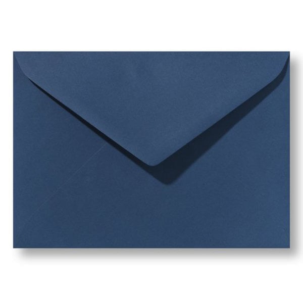 Blanco envelop 125 x 180 mm Donkerblauw