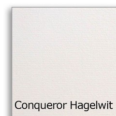 Conqueror vergé hagelwit