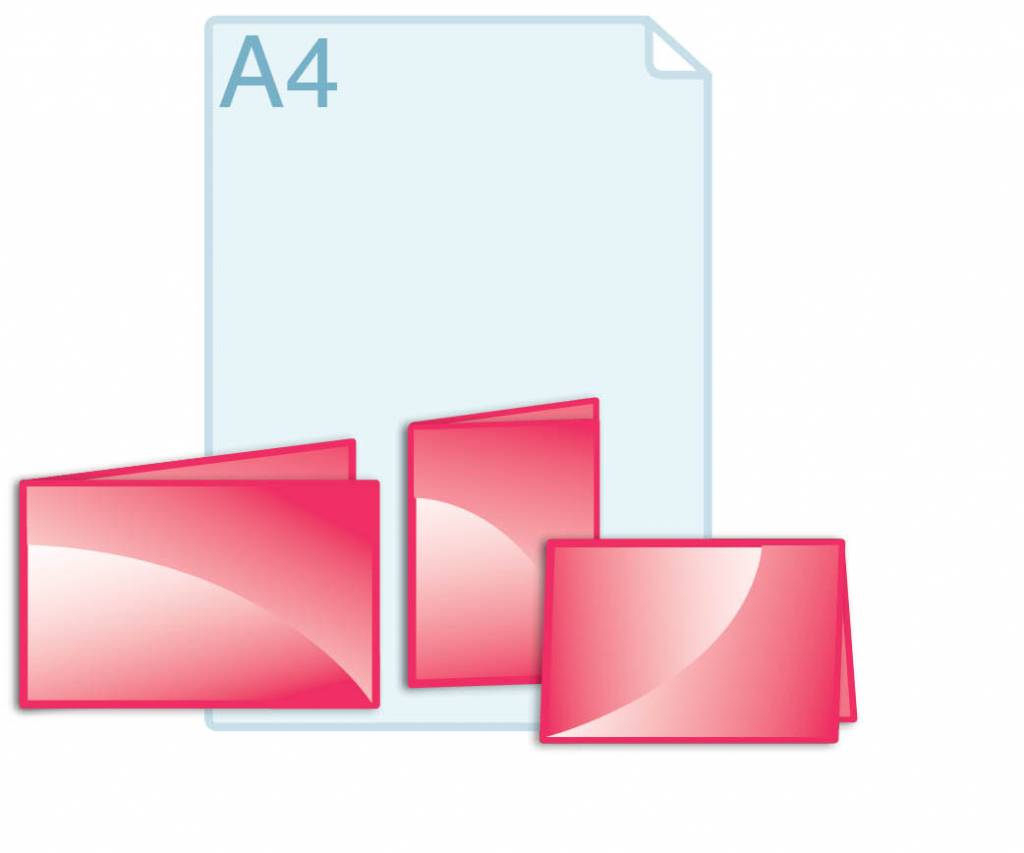 versieren dienen Onvoorziene omstandigheden Afwijkend formaat kleiner dan een opengevouwen A5 formaat | De kaarten  drukkerij