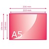 Afwijkend formaat, kleiner dan A5 (148 x 210 mm)
