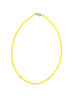 Handmade  Necklace Yellow