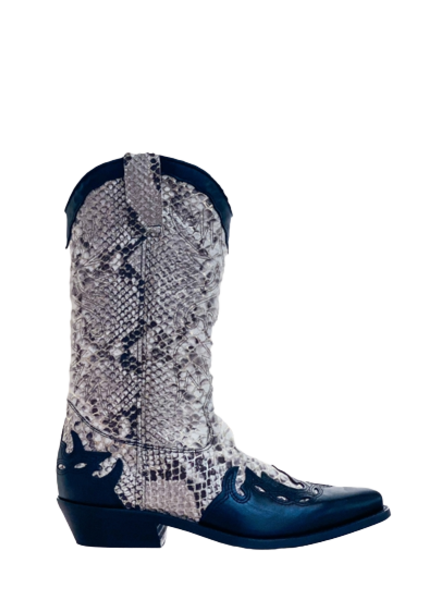 DWRS Sierra Boots Snake Black