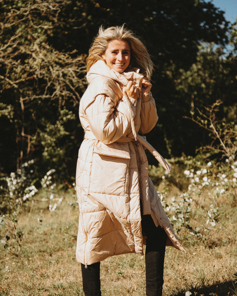 Summum Woman Coat Padded Alpaca