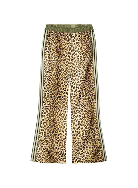 Summum Woman Trousers Animal Print Multicolour