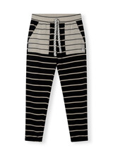 10Days Straight Jogger Mix Stripes Black